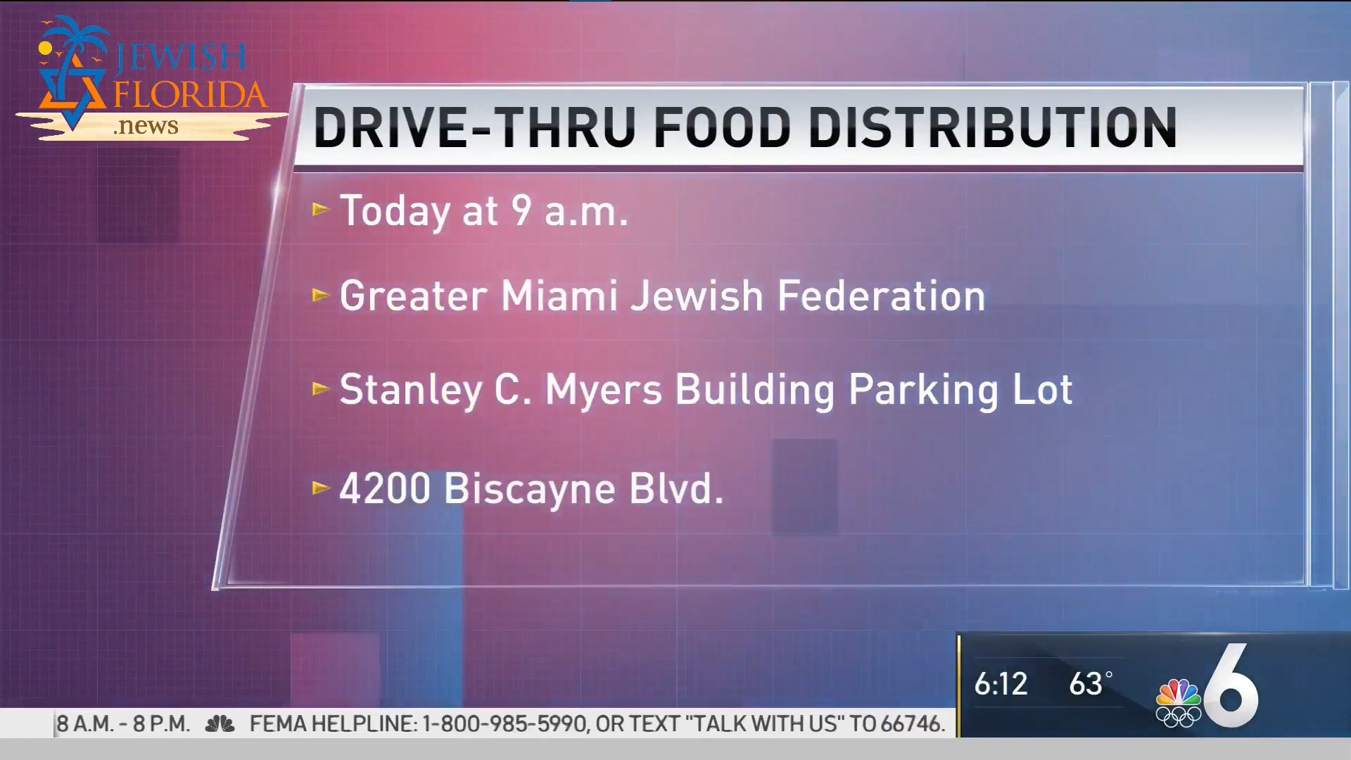 Drive-Thru Food Distribution Event Thursday Morning in Miami-Dade County