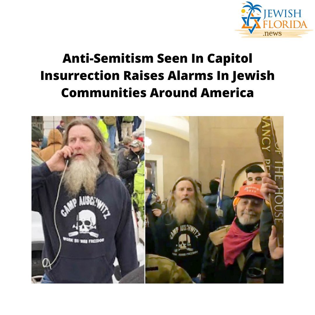 Anti-Semitism Seen In Capitol Insurrection Raises Alarms In Jewish Communities Around America