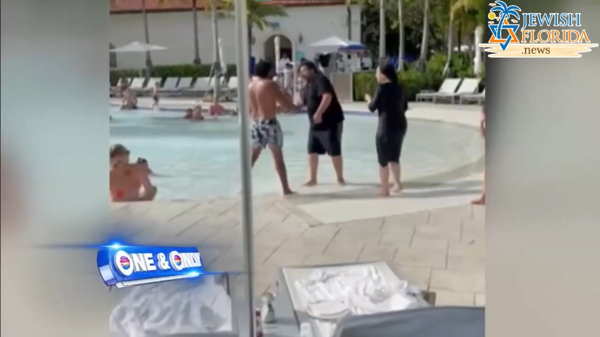 Father slapped at Aventura resort hotel pool, suspect may be charged with hate crime