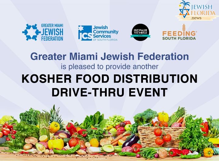 Kosher Food Distribution Drive-thru Event