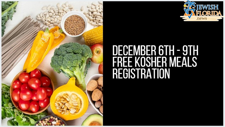 Registration Open for Kosher Meal Distribution Week 68