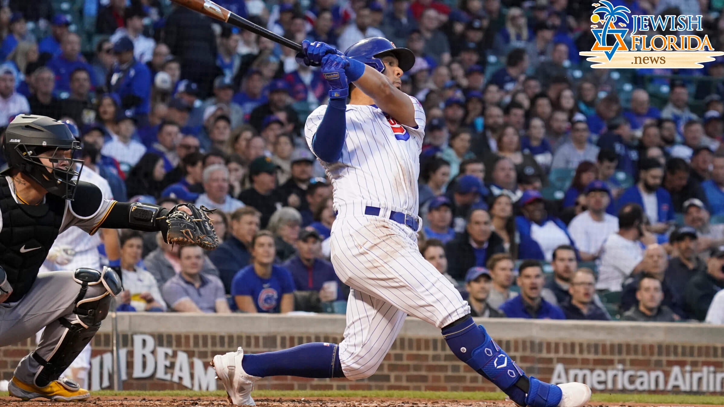 When this Cub walks up to the plate, ‘Thank You Hashem’ blasts across Wrigley Field