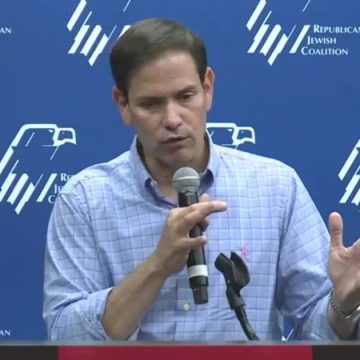 Sen. Marco Rubio holds rally for Jewish community, students at FAU