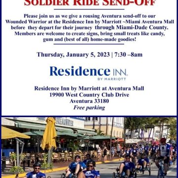 Wounded Warrior Soldier Ride Send-off