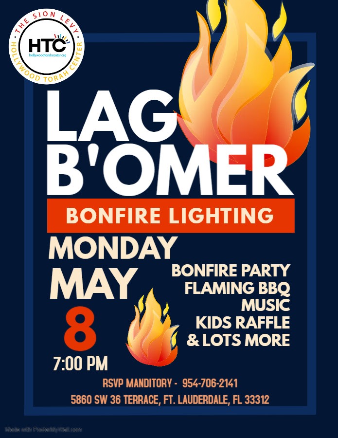 Lag Ba’omer Bonfire Lighting