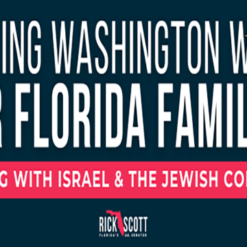 Florida Stands with Israel – by Senator Rick Scott