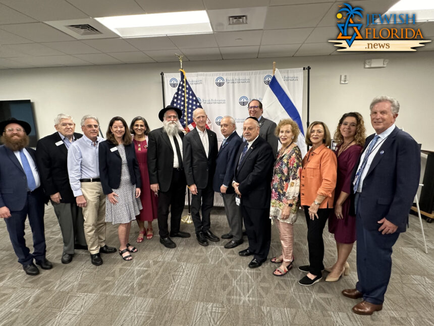 Senator Rick Scott meets local Jewish leaders in Naples following his trip to Israel