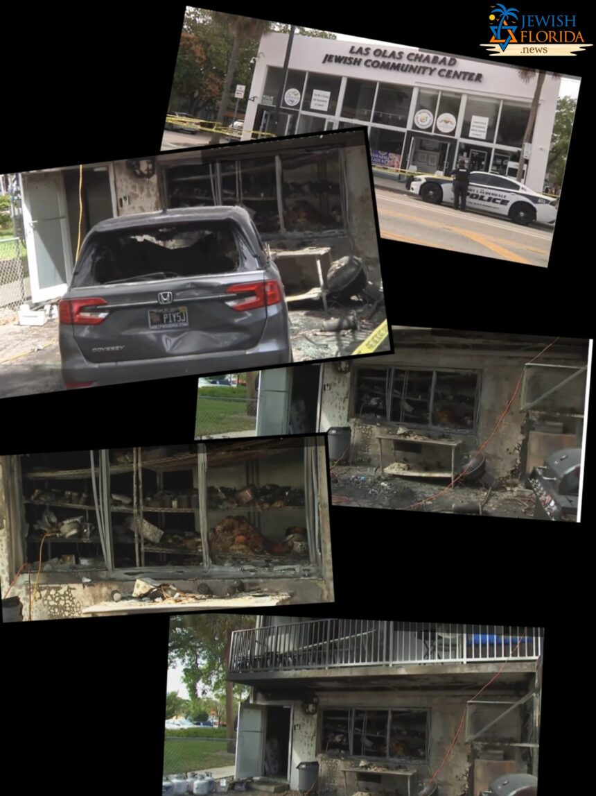 A fire at a Jewish Community Center in Fort Lauderdale caused significant damage Saturday morning