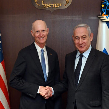 Senator Rick Scott Visits Netanyahu