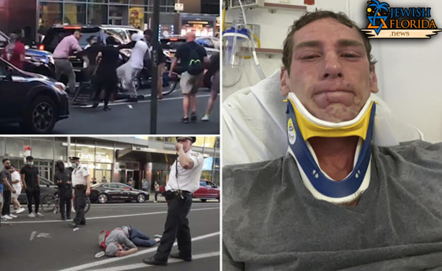 Florida man becomes 6th charged with antisemitic mob beating of Jewish man in Times Square
