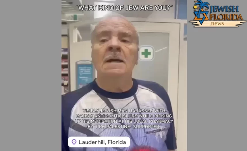 ‘Are you one of those Jews that steals land?’ – Antisemitic harassment at Florida pharmacy by pro-Palestinian man