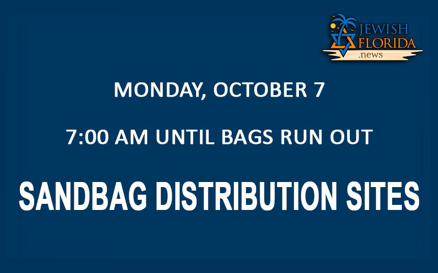 Miami-Dade sandbag distribution sites!