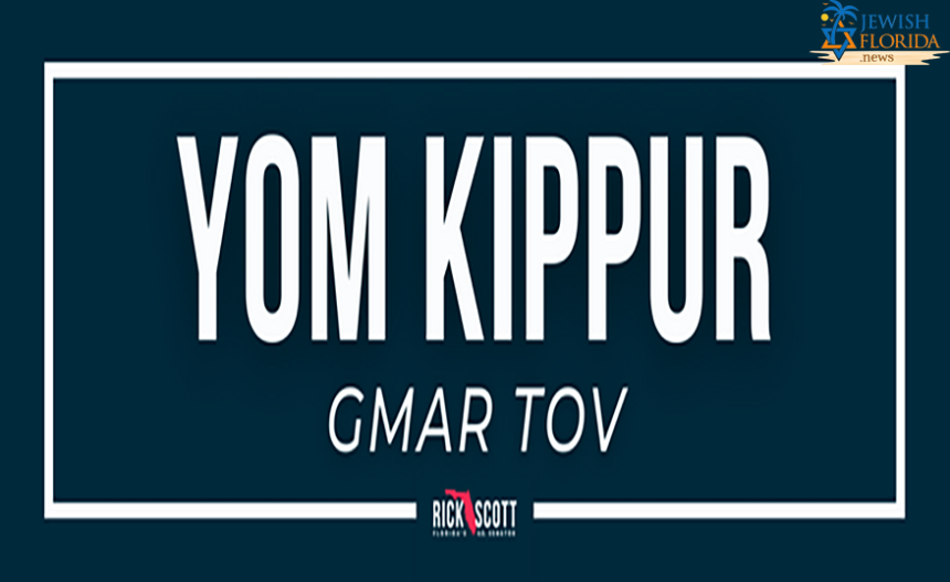 Sen. Rick Scott: May You Have A Meaningful Fast This Yom Kippur