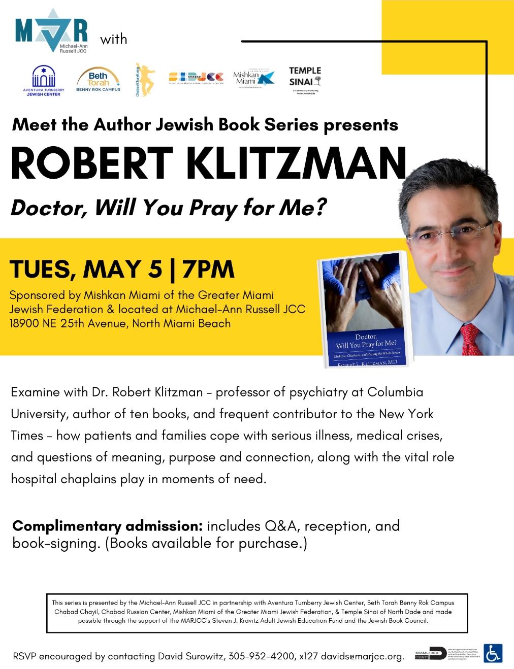 Meet the Author – Jewish Book Series