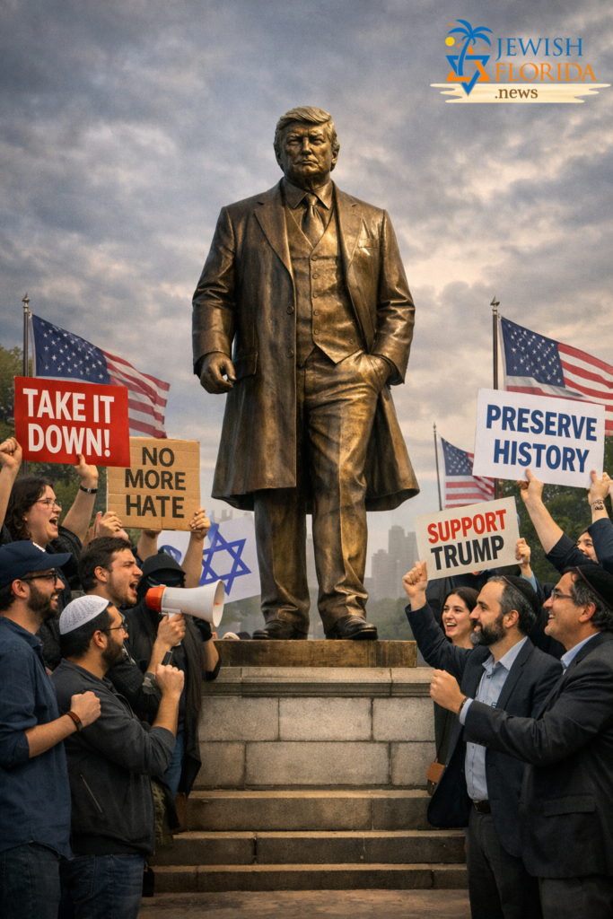 Jewish Activists and the Debate Around Trump Statues in America