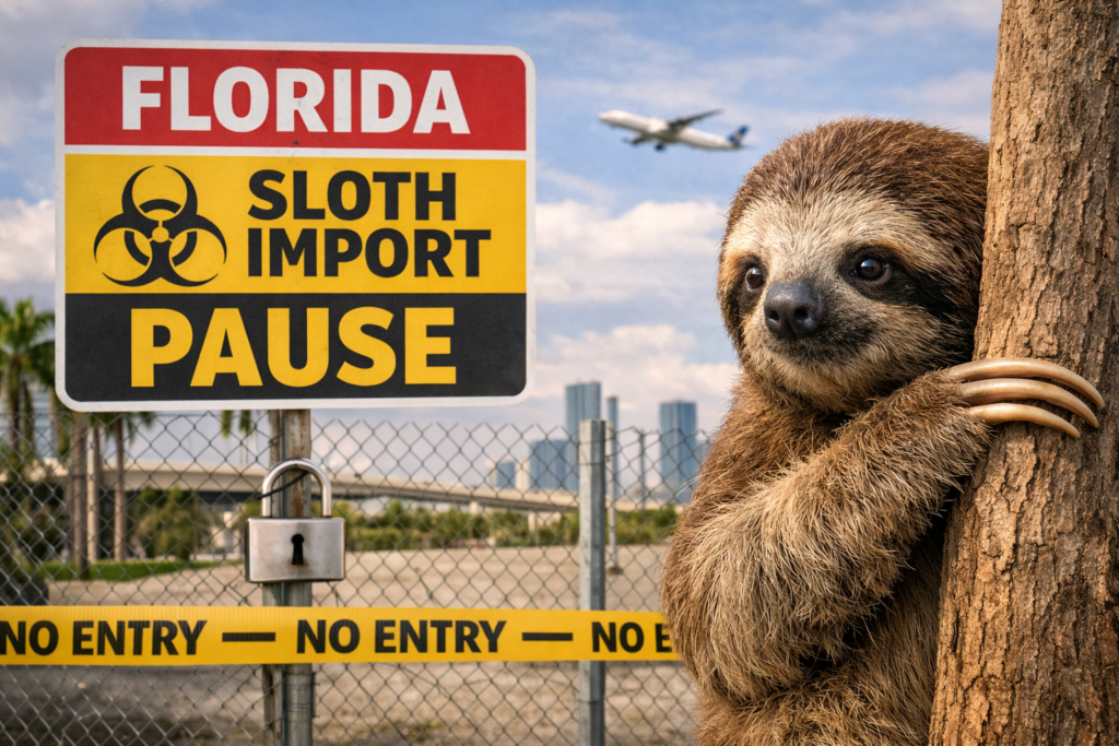 Florida hits pause on sloth imports after more than 50 deaths