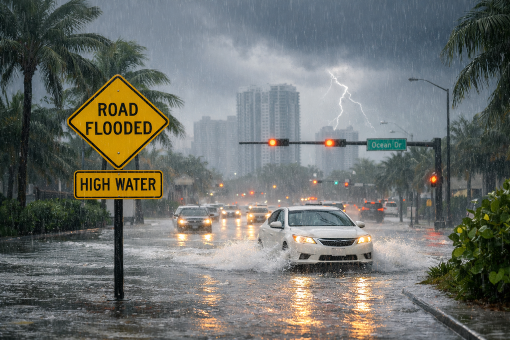 Stormy Weather Ahead: Rain and Flood Risk in South Florida Stormy Weather Ahead: Rain and Flood Risk in South Florida