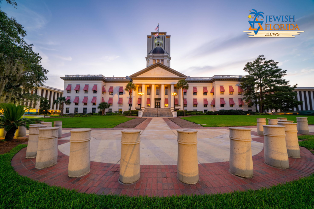 Florida State Capitol building in Tallahassee where HJR 203 property tax cut was passed by the House in 2026
