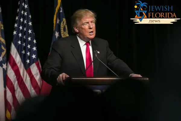 Donald Trump announcing National Shabbat proclamation