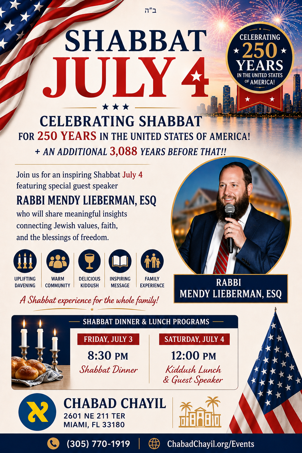 Shabbat July 4