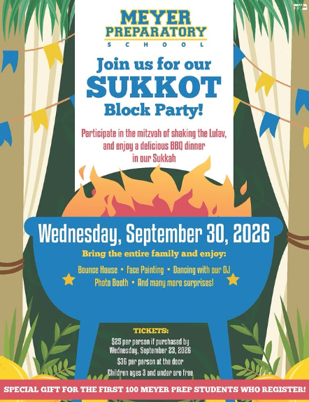 Sukkot Block Party!
