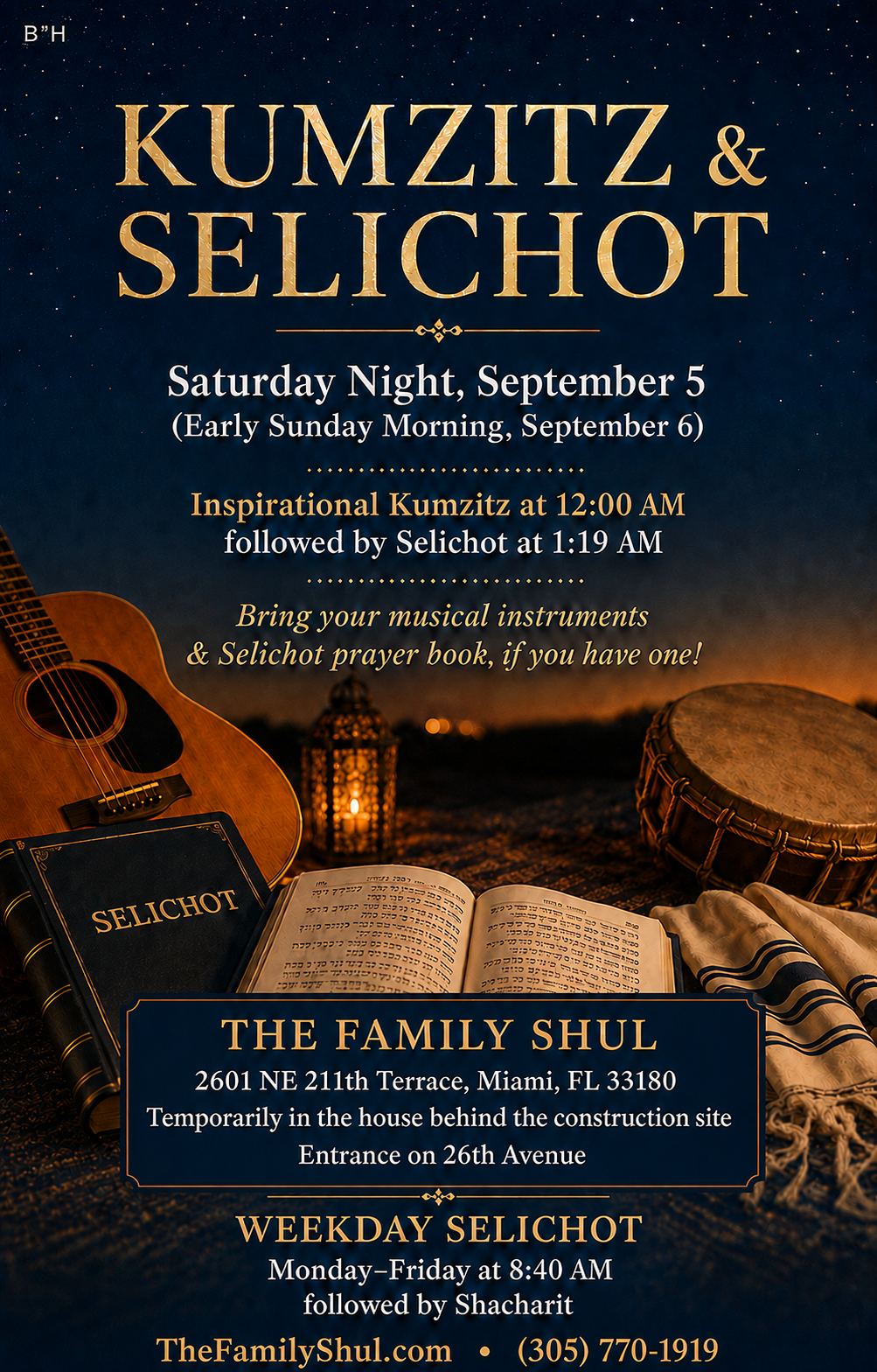 KUMZITZ & SELICHOT