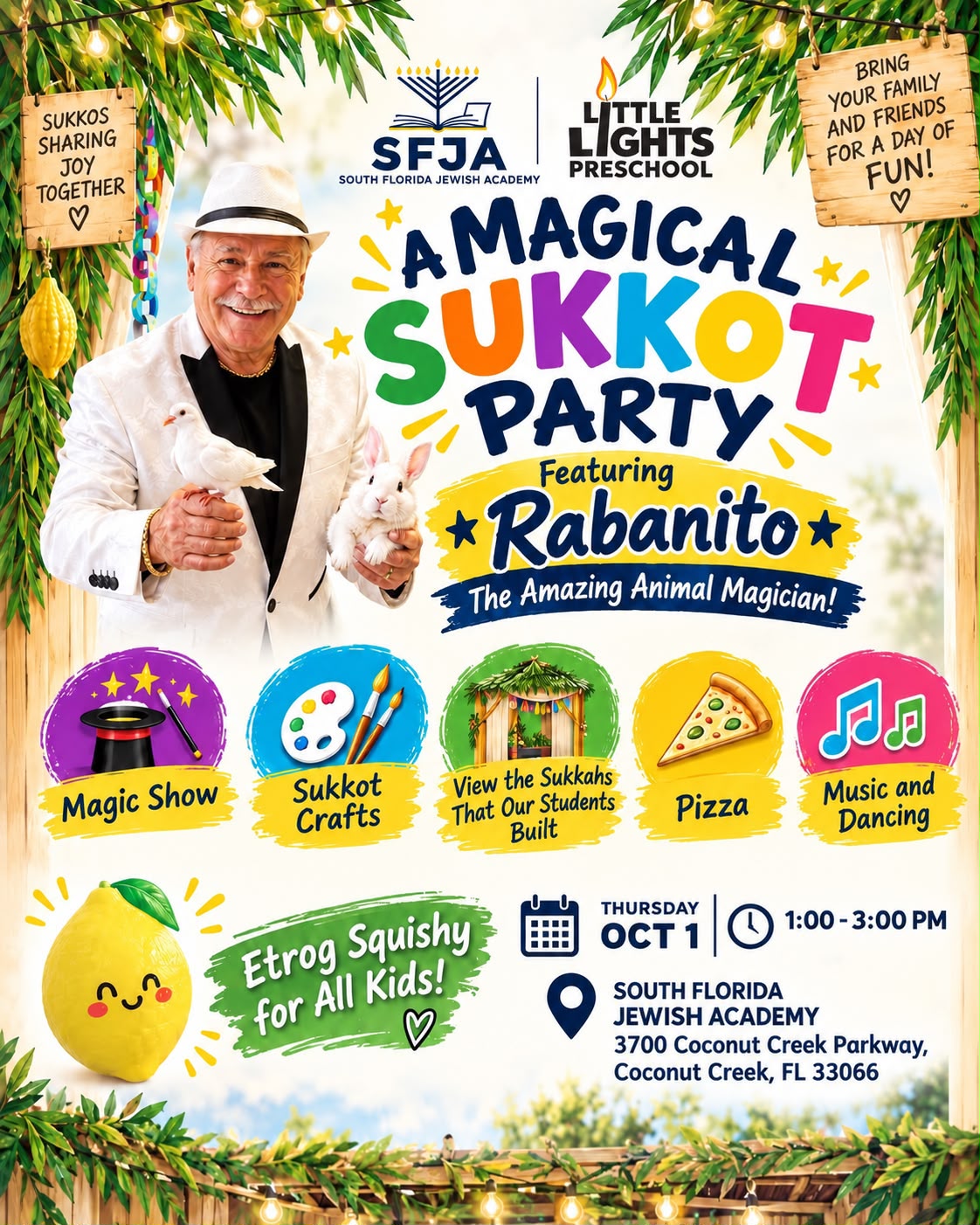 A Magical Sukkot Party